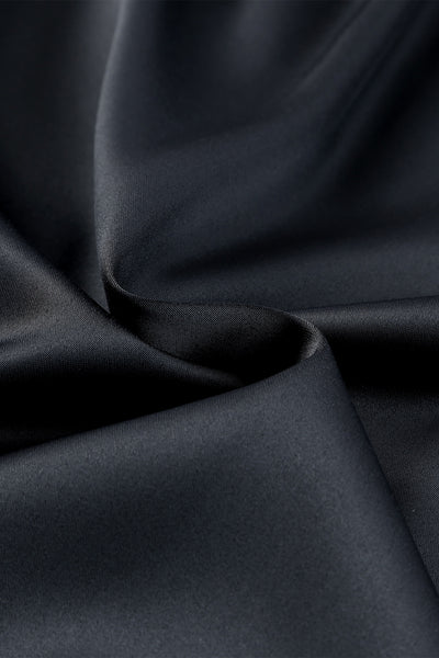 Black Sequin Shirt Dress